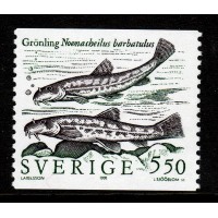 F.1670, 5.50 kr Sällsynta sötvattenfiskar