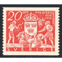 F.263, 20 öre Nya Sverige-minnet **